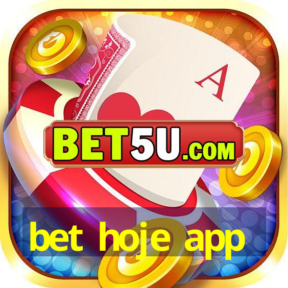 bet hoje app